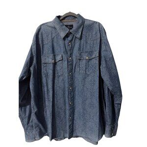 Vintage Lucchese Shirt Mens XXL 2XL 1883 Original Button Down Western